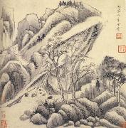 Dong Qichang DETAIL:Emulation of the Ancient Landscape Painting Album